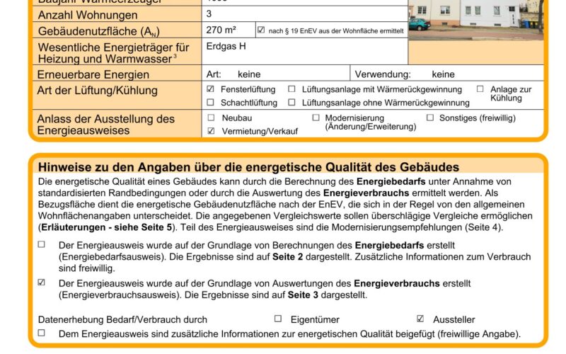 Energieausweis