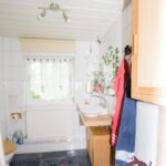 Bad mit Dusche oben